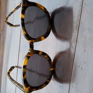 Karen Walker Super Duper Strength Crazy Tortoise Sunglasses